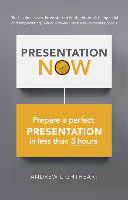 3-Hour Presentation Plan, The
