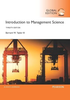 Introduction to Management Science, Global Edition - Bernard Taylor - cover