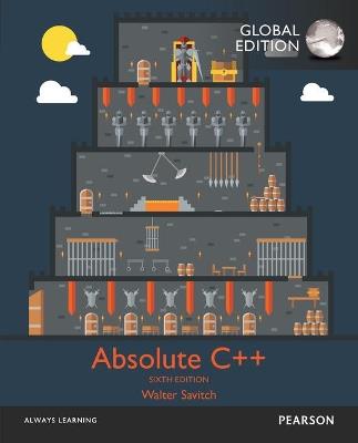 Absolute C++, Global Edition - Walter Savitch,Kenrick Mock - cover