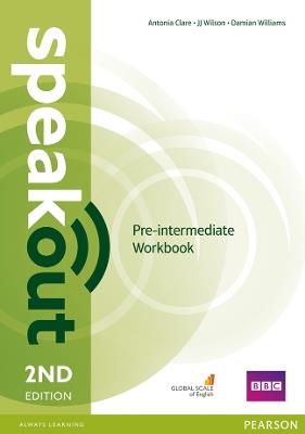 Speakout Pre-Intermediate 2nd Edition Workbook without Key - Damian Williams,J. Wilson - cover