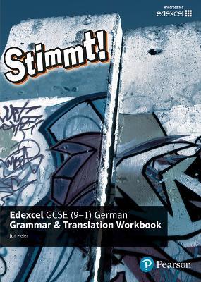 Stimmt! Edexcel GCSE German Grammar and Translation Workbook - Jon Meier - cover