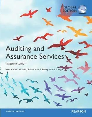 Auditing and Assurance Services, Global Edition - Alvin Arens,Randal Elder,Mark Beasley - cover