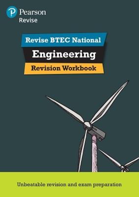 Pearson REVISE BTEC National Engineering Revision Workbook - 2023 and 2024 exams and assessments - Andrew Buckenham,Kevin Medcalf,Neil Wooliscroft - cover