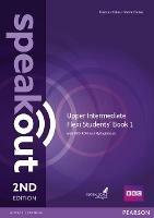 Speakout Upper Intermediate 2nd Edition Flexi Students' Book 1 with MyEnglishLab Pack - JJ Wilson,Antonia Clare,Frances Eales - cover