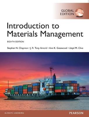 Introduction to Materials Management, Global Edition - Steve Chapman,Ann Gatewood,Tony Arnold - cover