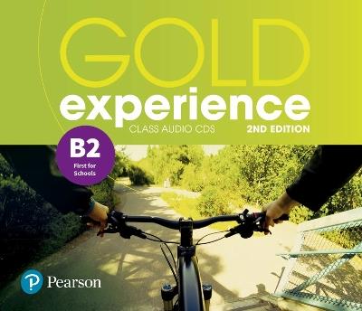 Gold Experience 2nd Edition B2 Class Audio CDs - Lynda Edwards - cover