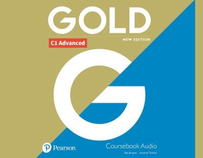 Gold C1 Advanced New Edition Class CD - Sally Burgess,Amanda Thomas - cover