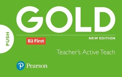 Gold B2 First New Edition Teacher's ActiveTeach USB - Jan Bell,Amanda Thomas - cover