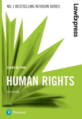 Law Express: Human Rights - Claire De Than - cover