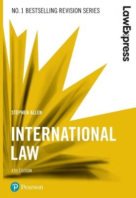 Law Express: International Law - Stephen Allen - cover