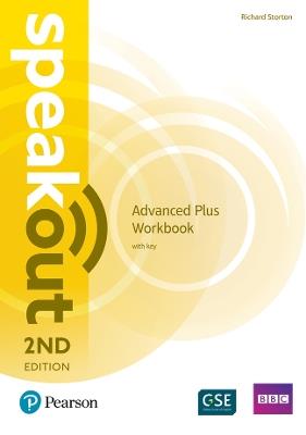 Speakout Advanced Plus 2nd Edition Workbook with Key - Richard Storton - cover