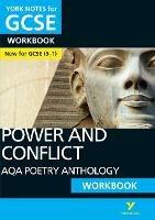 AQA Poetry Anthology - Power and Conflict: York Notes for GCSE Workbook everything you need to catch up, study and prepare for and 2023 and 2024 exams and assessments - Beth Kemp - cover