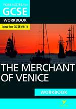 The Merchant of Venice York Notes GCSE English Literature Workbook - for 2025, 2026 exams