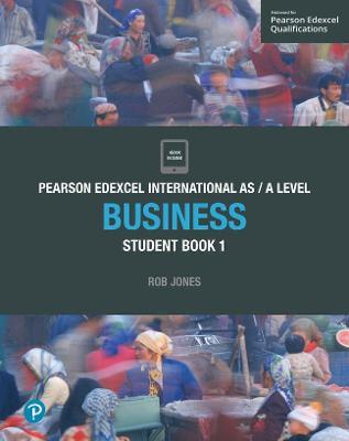 Pearson Edexcel International AS Level Business Student Book - Rob Jones - cover