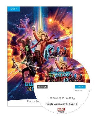 Pearson English Readers Level 4: Marvel - The Guardians of the Galaxy 2 (Book + CD) - Lynda Edwards - cover