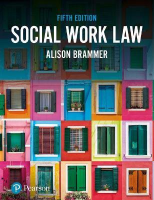 Social Work Law - Alison Brammer - cover