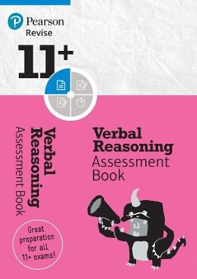 Pearson REVISE 11+ Verbal Reasoning Assessment Book for the 2023 and 2024 exams - Abigail Steele - cover