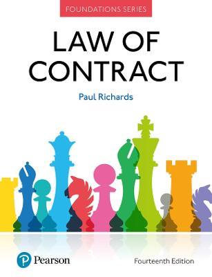 Law of Contract - Paul Richards - cover