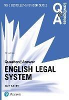 Law Express Question and Answer: English Legal System - Gary Wilson - cover