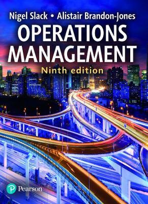 Operations Management - Nigel Slack,Alistair Brandon-Jones - cover