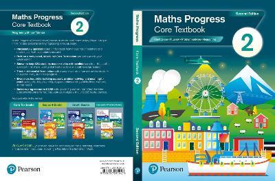 Maths Progress Second Edition Core Textbook 2: Second Edition - Katherine Pate,Naomi Norman - cover