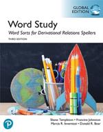 Word Sorts for Derivational Relations Spellers, Global Edition