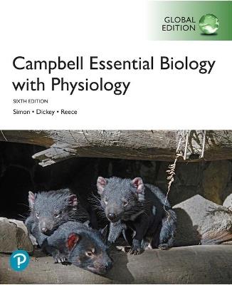 Campbell Essential Biology with Physiology, Global Edition - Eric Simon,Jean Dickey - cover