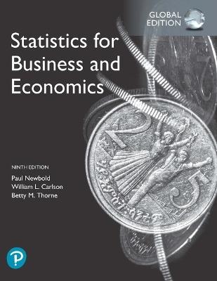 Statistics for Business and Economics, Global Edition - Paul Newbold,William Carlson,Betty Thorne - cover