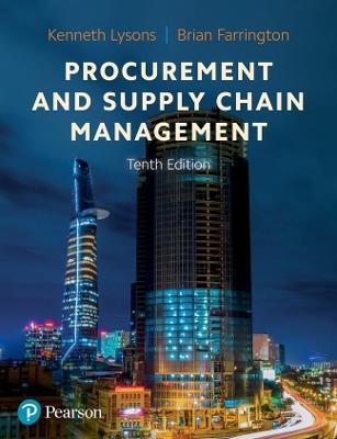 Procurement and Supply Chain Management - Kenneth Lysons,Brian Farrington - cover