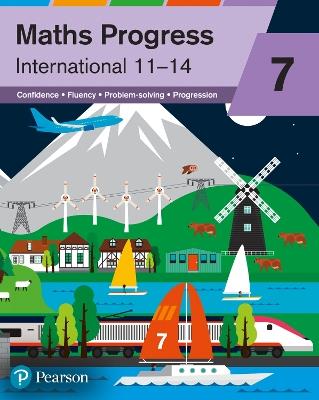 Maths Progress International Year 7 Student Book - Naomi Norman,Katherine Pate,Nick Asker - cover