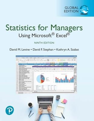 Statistics for Managers Using Microsoft Excel, Global Edition - David Levine,David Stephan,Kathryn Szabat - cover