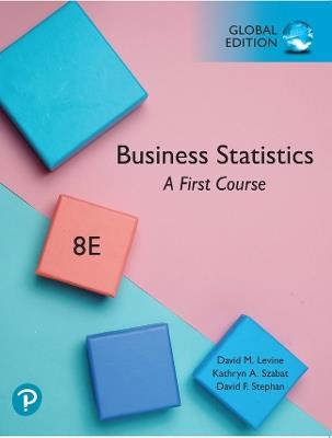 Statistics for Managers Using Microsoft Excel, Global Edition - David Levine,David Stephan,Kathryn Szabat - cover