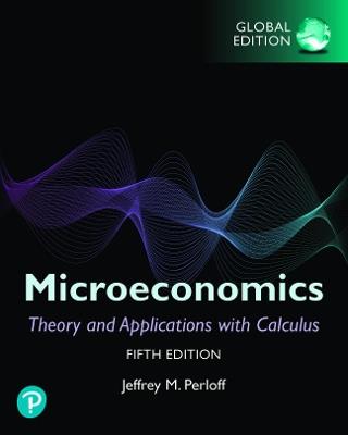 Microeconomics: Theory and Applications with Calculus, Global Edition - Jeffrey Perloff - cover
