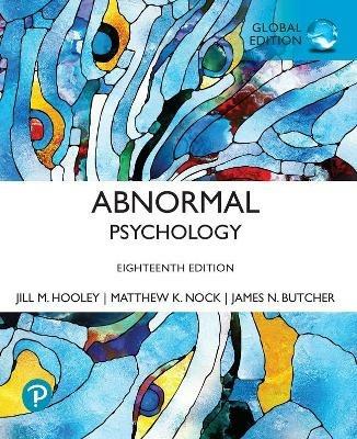 Abnormal Psychology, Global Edition - Jill Hooley,Matthew Nock,James Butcher - cover