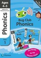 Phonics - Learn at Home Pack 1 (Bug Club), Phonics Sets 1-3 for ages 4-5 (Six stories + Parent Guide + Activity Book) - Rhona Johnston,Joyce Watson,Emma Lynch - cover