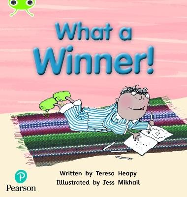 Bug Club Phonics - Phase 5 Unit 13: What a Winner - Teresa Heapy - cover
