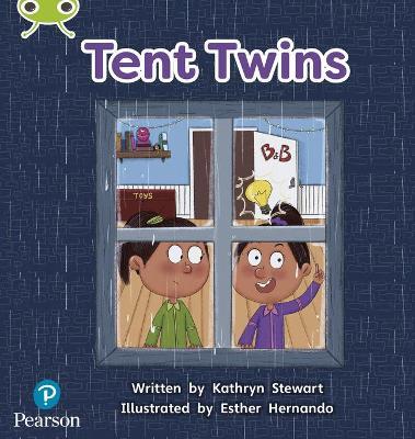 Bug Club Phonics Fiction Reception Phase 4 Unit 12 Tent Twins - Pearson Education - cover