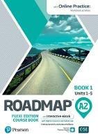 Roadmap A2 Flexi Edition Course Book 1 with eBook and Online Practice Access - Lindsay Warwick,Damian Williams - cover