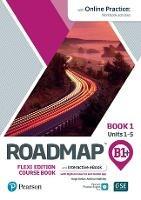 Roadmap B1+ Flexi Edition Roadmap Course Book 1 with eBook and Online Practice Access - Hugh Dellar,Andrew Walkley - cover