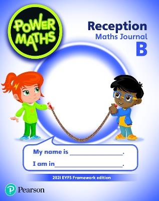 Power Maths Reception Journal B - 2021 edition - cover