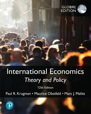 International Economics: Theory and Policy, Global Edition - Paul Krugman,Maurice Obstfeld,Marc Melitz - cover