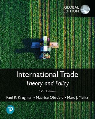 International Trade: Theory and Policy, Global Edition - Paul Krugman,Maurice Obstfeld,Marc Melitz - cover