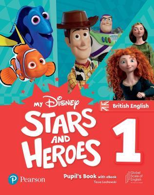 My Disney Stars and Heroes British Edition Level 1 Pupil's Book with eBook and Digital Activities - Amanda Davies - cover