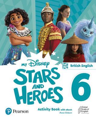 My Disney Stars and Heroes British Edition Level 6 Activity Book with eBook - Hawys Morgan - cover