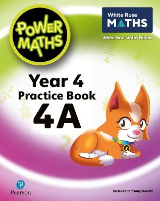 Power Maths 2nd Edition Practice Book 4A - Tony Staneff,Josh Lury - cover