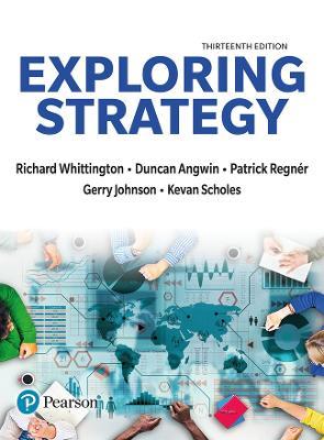 Exploring Strategy - Richard Whittington,Patrick Regnér,Duncan Angwin - cover