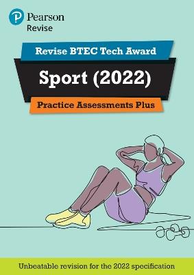 Pearson REVISE BTEC Tech Award Sport Practice Plus - for 2025 and 2026 exams - Jenny Brown - cover