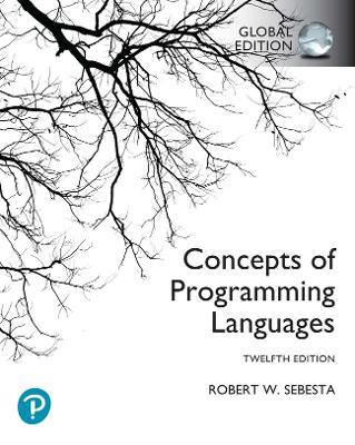 Concepts of Programming Languages, Global Edition - Robert Sebesta - cover
