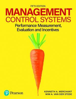 Management Control Systems - Kenneth Merchant,Wim Van der Stede - cover