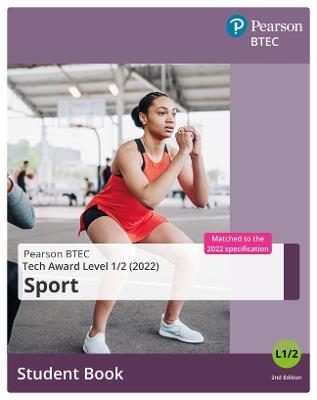 BTEC Tech Award 2022 Sport Student Book - cover